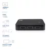 ACT switch HDMI 4K 3x1 nero 60Hz 1920x1080 3840x2160