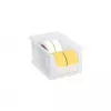 Vassoio contenitore Allit ProfiPlus Box 3 rettangolare polipropilene bianco