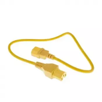 Cavo di alimentazione ACT C14 - C15 giallo 0,6 m