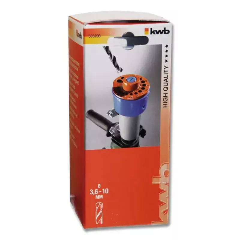 Affilatore kwb affila punte metallo blu grigio rosso 192 mm