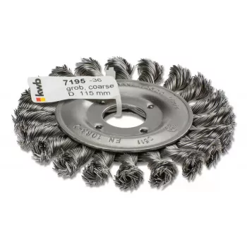 Spazzola metallica KWB 719536 11,5 cm diametro gambo 2,2 cm