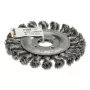 KWB 719536 AGGRESSO-FLEX spazzola circolare metallica, filo in acciaio HSS intrecciato, per smerigliatrici angolari