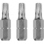 KWB 121240 inserto per cacciavite con attacco esagonale Torx T40, acciaio, 3 pz.