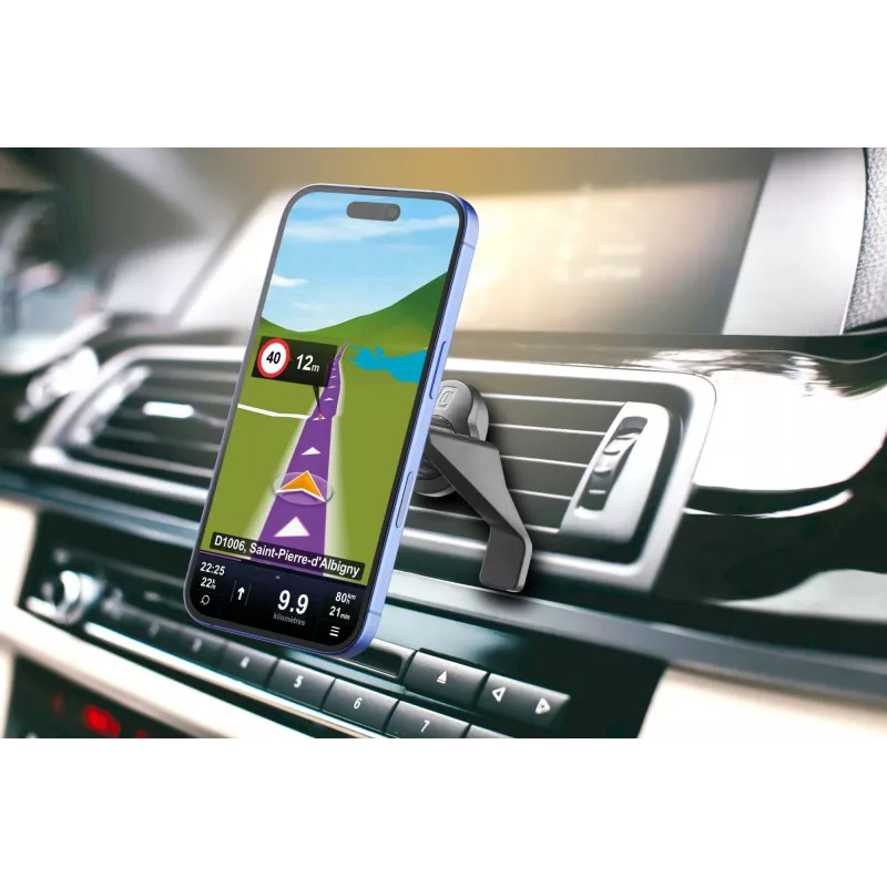 Cellularline Touch Mag Air Vents supporto auto magnetico per smartphone per sistema MagSafe