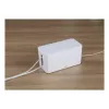 Hama mini scatola portacavi da scrivania/pavimento bianca