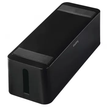 Hama maxi scatola portacavi da pavimento nera 1 pz.