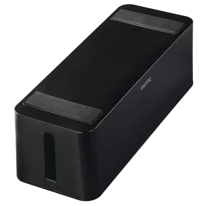 Hama maxi scatola portacavi da pavimento nera 1 pz.