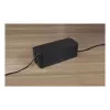 Hama maxi scatola portacavi da pavimento nera 1 pz.