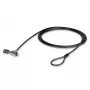 Lindy cavo di sicurezza per notebook, 2 m, chiave, plastica, cloruro di polivinile (PVC), acciaio, nero