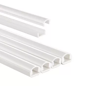 Hama 00220980 organizzatore di cavi universale canalina per cavi bianco 4 pz.
