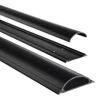 Hama 00220985 organizzatore di cavi universale canalina per cavi nero 1 pz.
