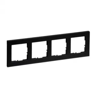 Legrand 765384 placca a parete/copertura interruttore nero