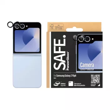 PanzerGlass SAFE. protezione per obiettivo della fotocamera, Samsung Galaxy Z Flip5, nero (SAFE95870)