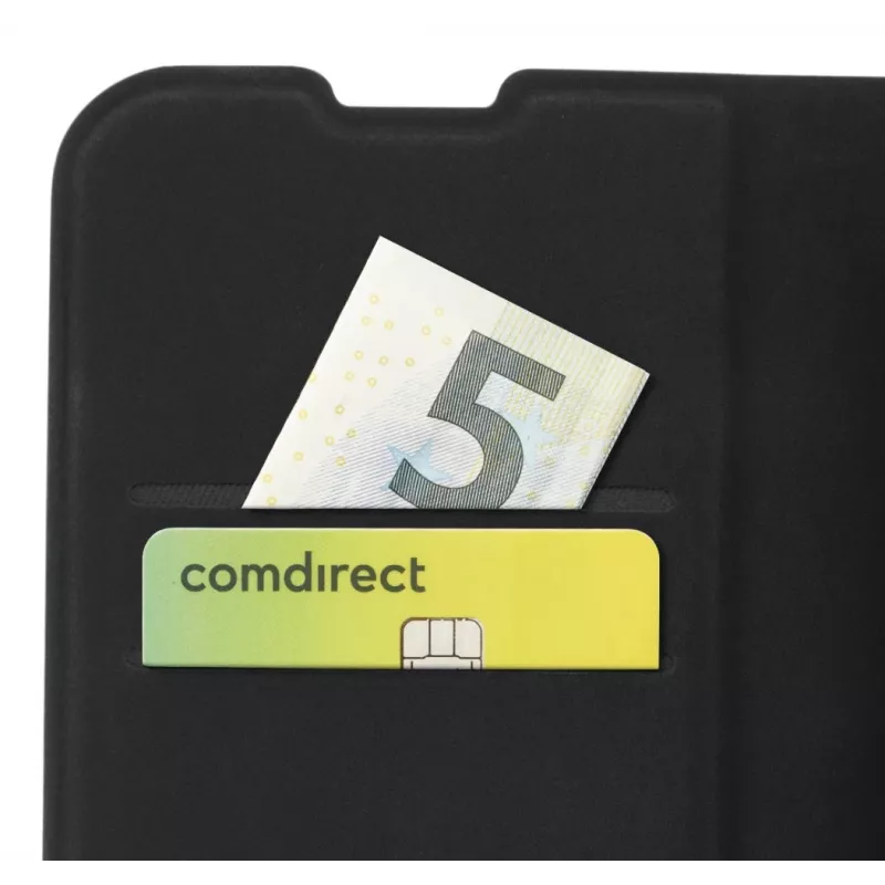 Hama Daily Protect custodia a portafoglio per Apple iPhone 16 Pro, nera