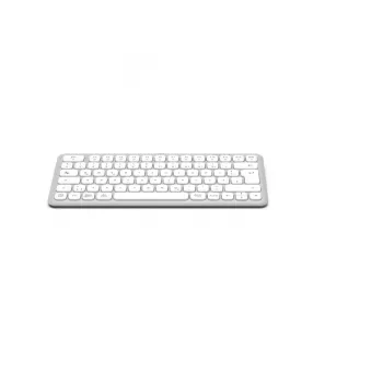 Hama WK-500 tastiera Home/Office RF Wireless + Bluetooth QWERTZ tedesco grigio, bianco
