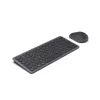 Hama WKM-500 Multi-Device set tastiera e mouse wireless, compatto, QWERTZ tedesco, nero