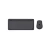 Hama WKM-500 Multi-Device set tastiera e mouse wireless, compatto, QWERTZ tedesco, nero