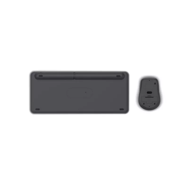 Hama WKM-500 Multi-Device set tastiera e mouse wireless, compatto, QWERTZ tedesco, nero