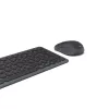 Hama WKM-500 Multi-Device set tastiera e mouse wireless, compatto, QWERTZ tedesco, nero