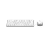 Hama WKM-500 Tastiera e mouse con Home USB + RF Wireless + Bluetooth QWERTZ Tedesca grigio, bianco