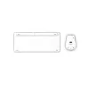 Hama WKM-500 Tastiera e mouse con Home USB + RF Wireless + Bluetooth QWERTZ Tedesca grigio, bianco