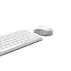 Hama WKM-500 Tastiera e mouse con Home USB + RF Wireless + Bluetooth QWERTZ Tedesca grigio, bianco