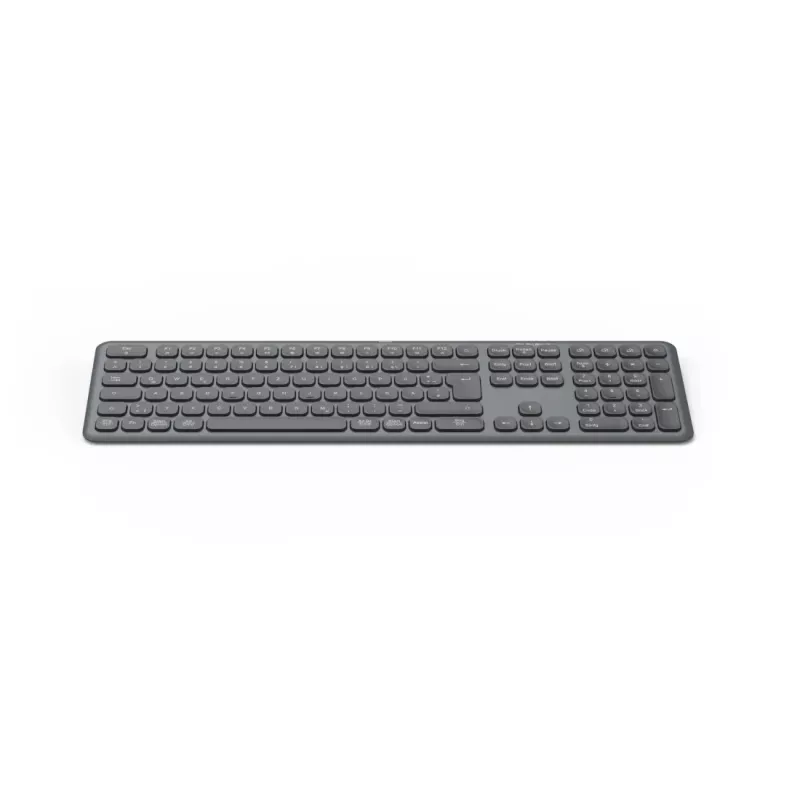 Hama WK-550 Tastiera Home/Office RF Wireless + Bluetooth QWERTZ Tedesca nero, grigio scuro