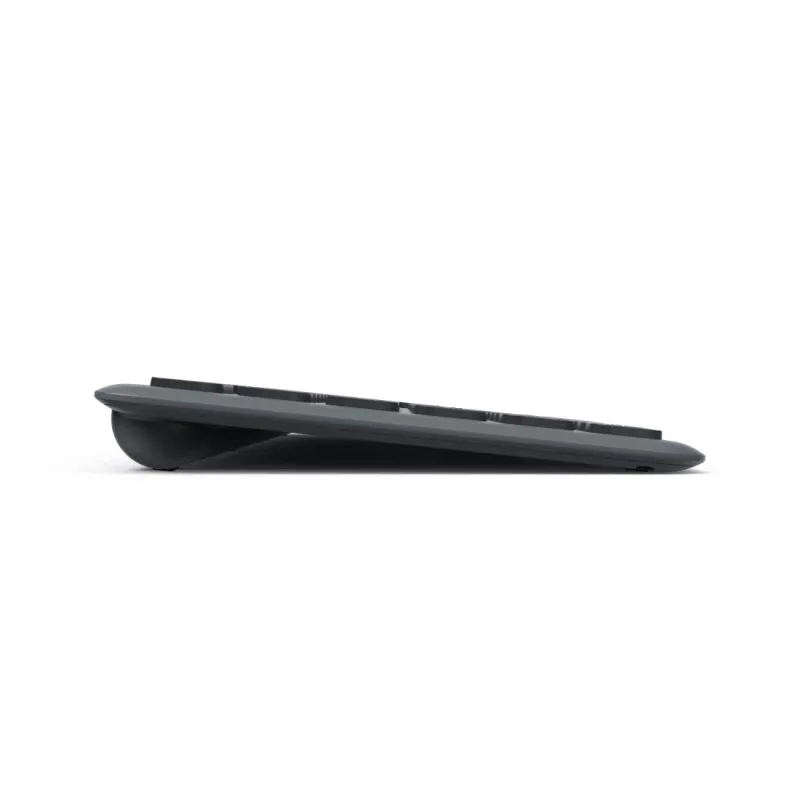 Hama WK-550 Tastiera Home/Office RF Wireless + Bluetooth QWERTZ Tedesca nero, grigio scuro