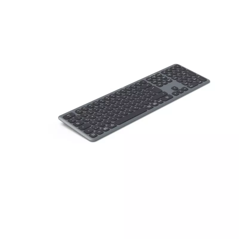 Hama WK-550 Tastiera Home/Office RF Wireless + Bluetooth QWERTZ Tedesca nero, grigio scuro