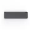 Hama WK-550 Tastiera Home/Office RF Wireless + Bluetooth QWERTZ Tedesca nero, grigio scuro