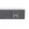 Hama WK-550 Tastiera Home/Office RF Wireless + Bluetooth QWERTZ Tedesca nero, grigio scuro
