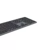 Hama WK-550 Tastiera Home/Office RF Wireless + Bluetooth QWERTZ Tedesca nero, grigio scuro