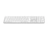 Hama WK-550 Tastiera Home/Office RF Wireless + Bluetooth QWERTZ Tedesca grigio, bianco