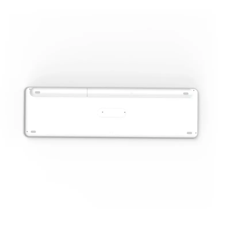 Hama WK-550 Tastiera Home/Office RF Wireless + Bluetooth QWERTZ Tedesca grigio, bianco