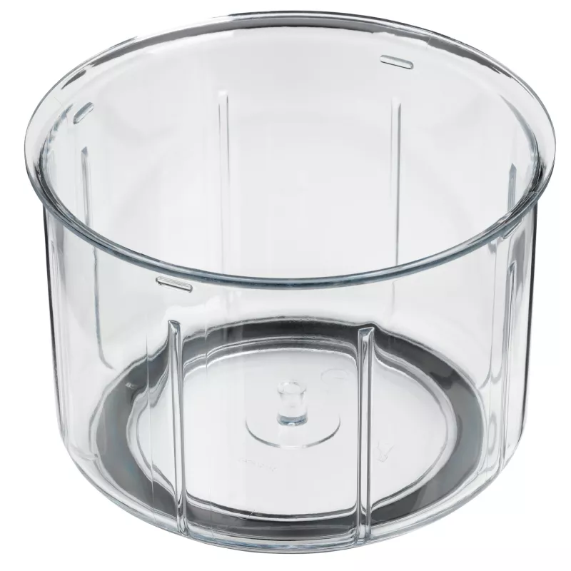 WMF Gourmet 18.7678.6040 tritatutto manuale nero, trasparente
