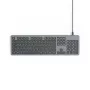 Hama CK-400 Tastiera Home/Office USB QWERTZ Tedesca nero, grigio scuro