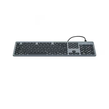 Hama CK-400 Tastiera Home/Office USB QWERTZ Tedesca nero, grigio scuro