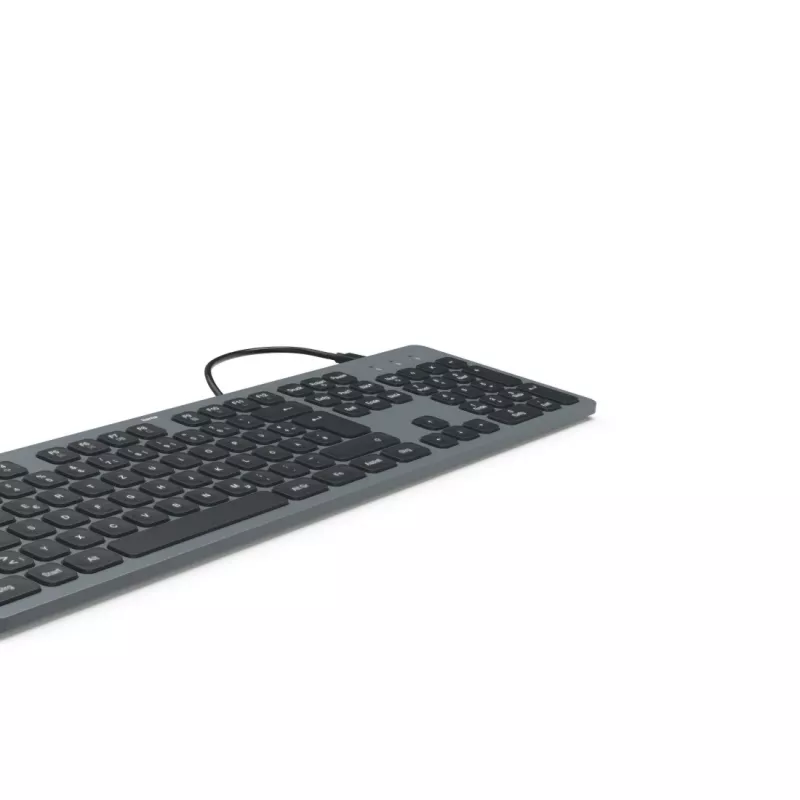 Hama CK-400 Tastiera Home/Office USB QWERTZ Tedesca nero, grigio scuro