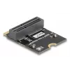 DeLOCK 64341 adattatore M.2 interno interfaccia host M.2 connettore maschio nero