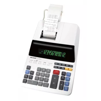 Sharp EL-2607LG calcolatrice da tavolo con stampa nero, bianco