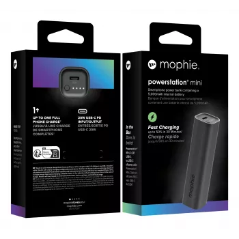 mophie Powerstation Mini 5000 mAh nero