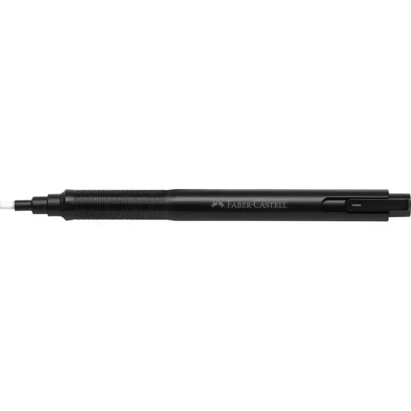 Gomma per cancellare a penna Faber-Castell Precision Pen gomma in plastica nero, 1 pezzo