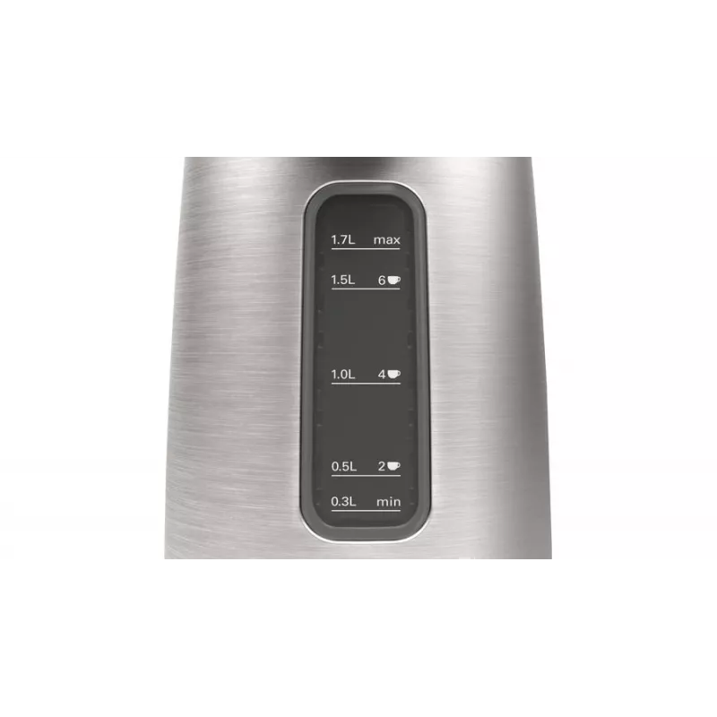 Bosch TWK5P480 bollitore 1,7 L 2400 W nero, acciaio inox