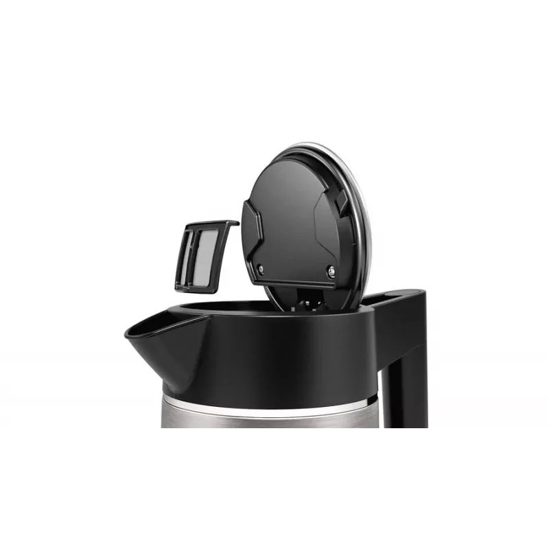 Bosch TWK5P480 bollitore 1,7 L 2400 W nero, acciaio inox