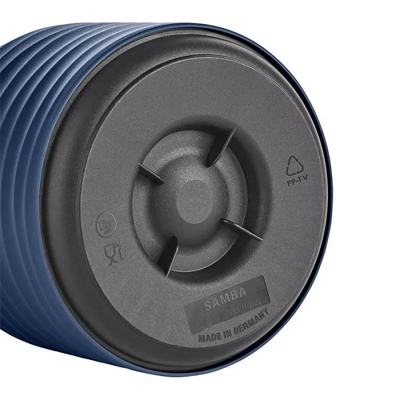 EMSA Samba Wave bottiglia sottovuoto 1 L blu navy