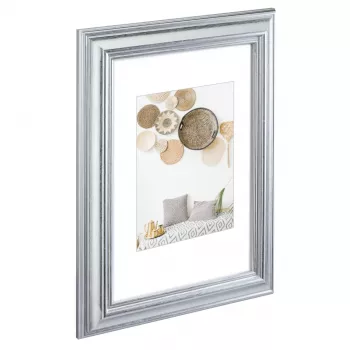 Hama Lobby cornice singola argento