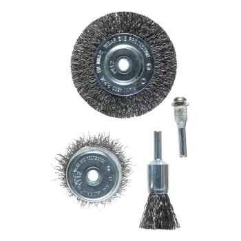 Disco lucidante KWB set spazzole metalliche 597500
