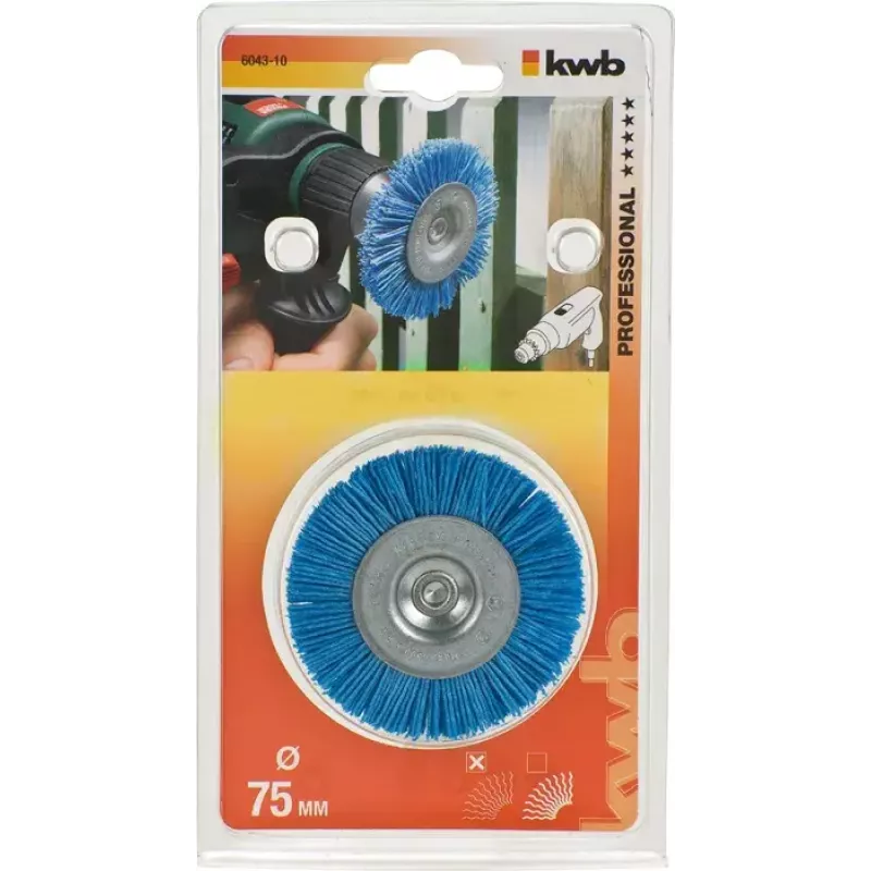 Disco lucidante KWB spazzola radiale 604310