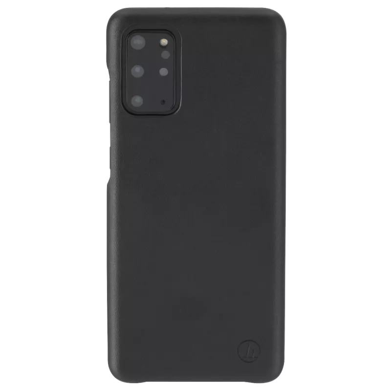 Hama Essential Line Finest Sense cover posteriore per Samsung Galaxy S20+ / S20+ 5G, similpelle, nero
