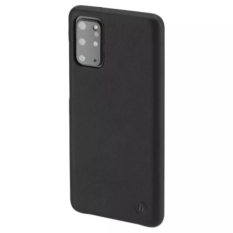 Hama Essential Line Finest Sense cover posteriore per Samsung Galaxy S20+ / S20+ 5G, similpelle, nero